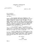 Charles H. Schauer to Grote Reber re: Antenna bridge from James Millen Co.