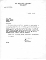Grote Reber to John D. Kraus re: Correspondence between Reber and Kraus related to AAS meeting in Columbus in March 1956