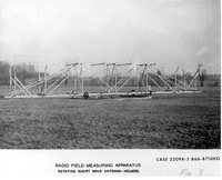 The Jansky Antenna replica at Green Bank, W. Va.