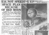 U.S. Not Speeding Up Space Plan Because of Red Moon