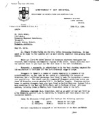 A. P. Wilson to Grote Reber re: A. P. Wilson replying for Donald Wilson (6/30/1964); information about dioscorea