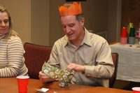 NRAO admin and computing staff gift swap, 17 December 2010