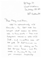 Correspondence