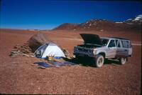 MMA/ALMA Site on Chajnantor Plateau, Chile, November 1994