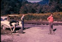 Scientists Hiking in West Virginia, Summer 1965