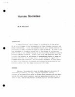 Nature, Science and Man: Lecture 20