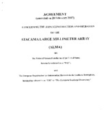 ALMA Bilateral Agreement (Amended), 28 February 2007