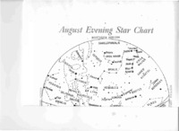 August Evening Star Chart