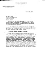 Charles R. Burrows to Grote Reber re: Cornell&#039;s proposed research program, desire to cooperate with Reber; suggestion for meeting