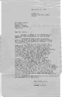 Gordon H. Evans to Grote Reber re: Inquiry about quote from Reber in article in &quot;Flying Saucers&quot; issue of October 1964