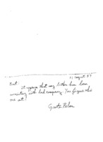 Grote Reber to Bert E. Rathje re: Schuyler associating with bad company