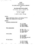 NSF Advisory Panel for Astronomical Observatory, NSF Advisory Panel on Radio Astronomy: Minutes of Joint Meeting, 1956