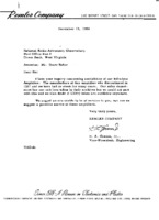 Remler Co. response to GR letter of 12/8/1958; Infradyne Amplifier discontinued in 1927
