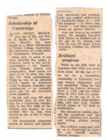 Admission to Cambridge