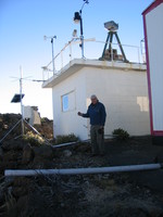 Kole Kole antenna site on Haleakala, Maui, Hawaii