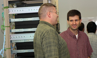 Tour of Correlator Lab, 23 September 2011