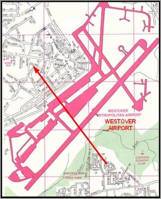 [Map of Westover Airport]