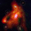 M81 Gas Clouds