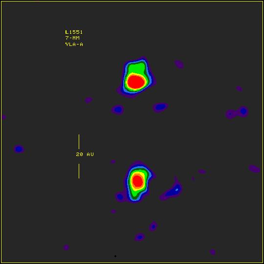 VLA Image of Protoplanetary Disks