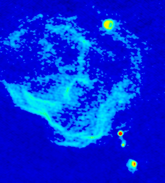 Giant Molecular Cloud Near Milky Way's Center