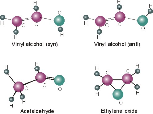 Vinyl Alcohol and its fellow isomers