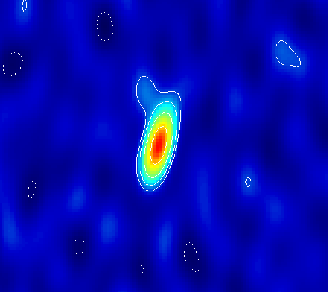 VLBA image of GRB 030329