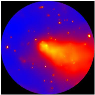 X-Ray Image of Cluster