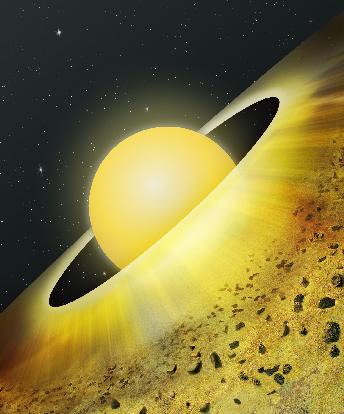 Dust Disk Graphic