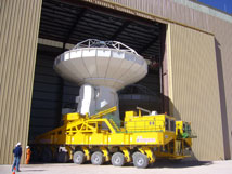 GDS Antenna on Transporter